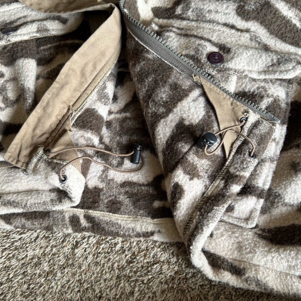 Columbia Men’s XL PHG Gallatin Wool Blend Camo Jacket Hunting Outfitter - Picture 5 of 9